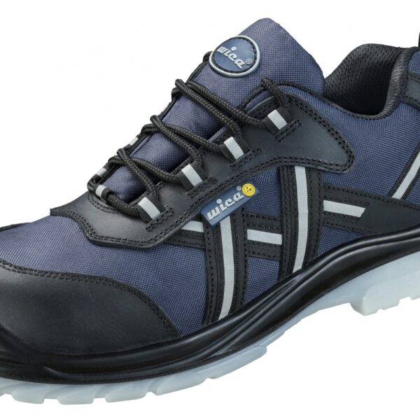 Wica 33340 TORMES Safety low shoes ESD S3 blue wide 11