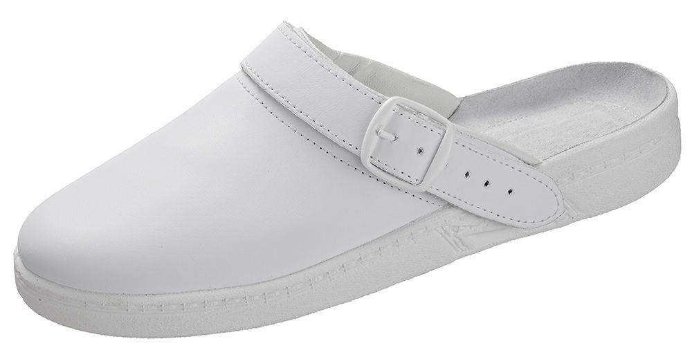 Wica 34633 LARI Breathable working clogs OB white 36-48