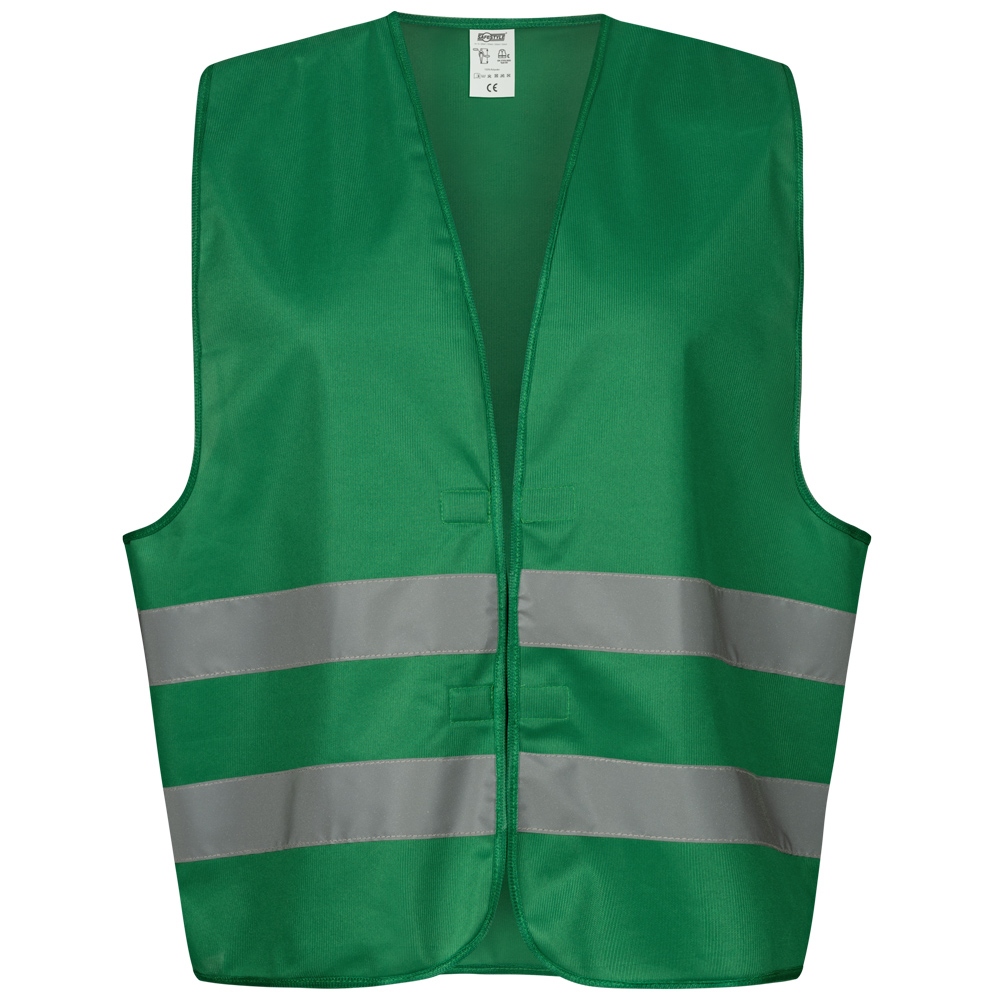 High-Vis vest in Polyester green EN17353 Safestyle 22664