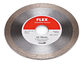 Flex 349.038 Diamond cutting disc, Ø125mm, tile