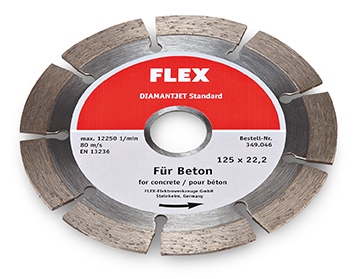 Flex 349.046 Diamond cutting disc, Ø125, Super Premium, concrete
