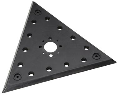 FLEX 354.988 Velcro triangular backing pad Giraffe WST 700 VV Plus