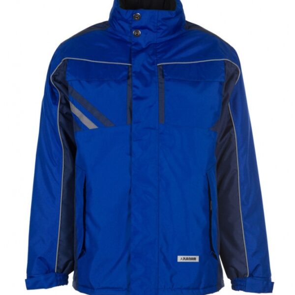 Planam 2300 Highline - Winter Jacket - royal blue/navy/zinc