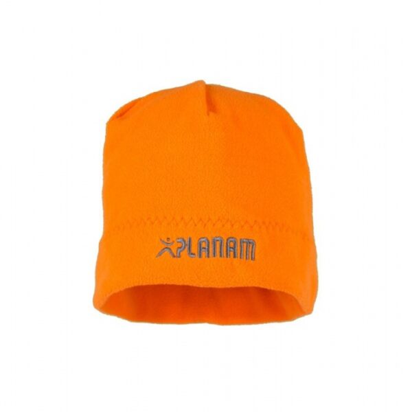 Planam 6015 Fleece hat Orange Fluorescent